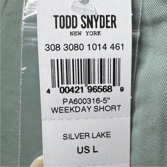 NWT Todd Snyder Weekday Beachcomber Short L | 5" Inseam | Silver Lake - Picture 15 of 15